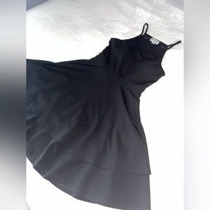 Jun & Ivy black halter dress